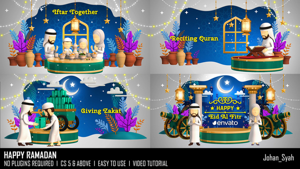 VideoHive Happy Ramadan 37213306