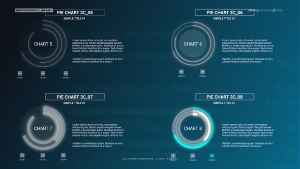 VideoHive Infographics: Simple Pie Charts V2 38127441