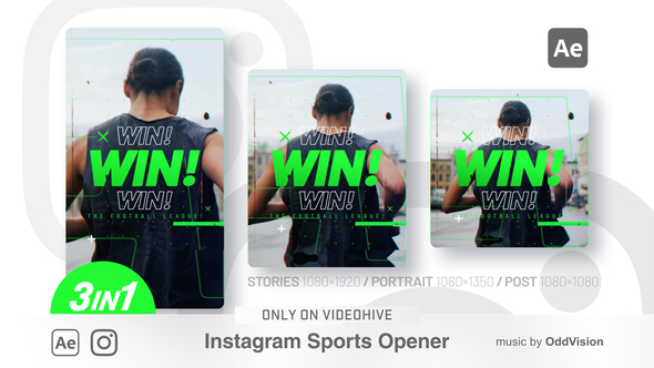VideoHive Instagram Sports Opener 35370486