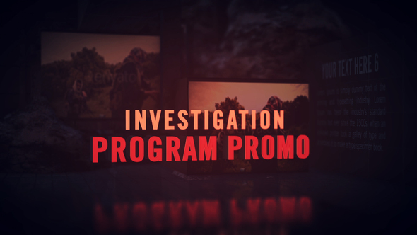 VideoHive Investigation Promo // Opening Titles 36581163