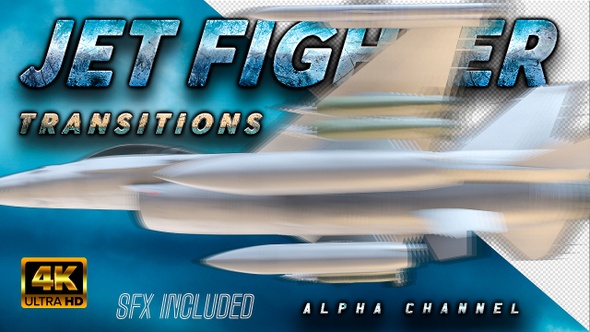 VideoHive Jet Fighter Transitions 4k 38960579