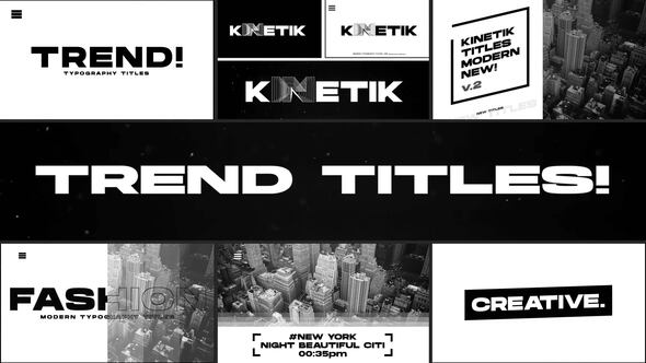 VideoHive Kinetic Titles | FCPX 37864412