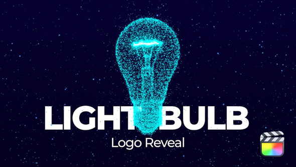 VideoHive Light Bulb Idea Logo Reveal 37458899