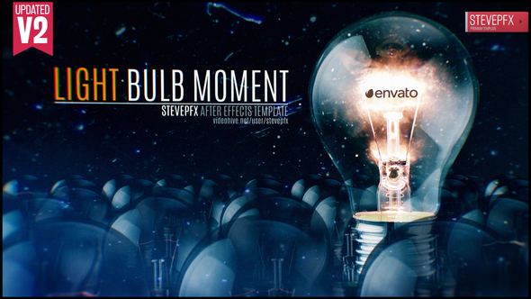 VideoHive Light Bulb Moment Logo Reveal 19633042