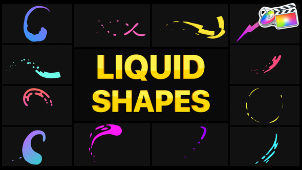 VideoHive Liquid Shapes | FCPX 37386737