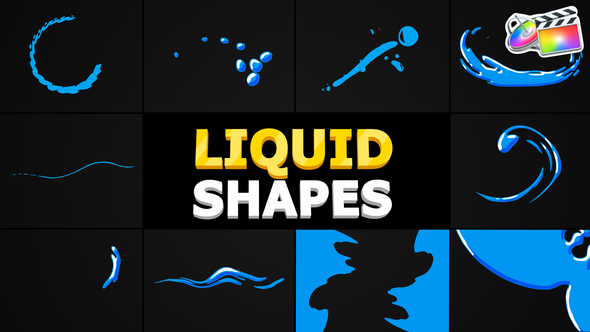 VideoHive Liquid Shapes | FCPX 37499878