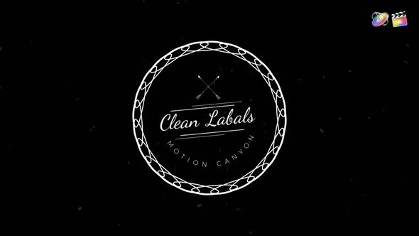 VideoHive Minimal Labels. 37895781
