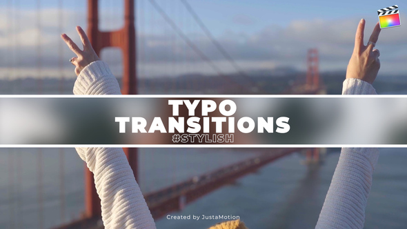 VideoHive Minimal Typo Transitions 38285580