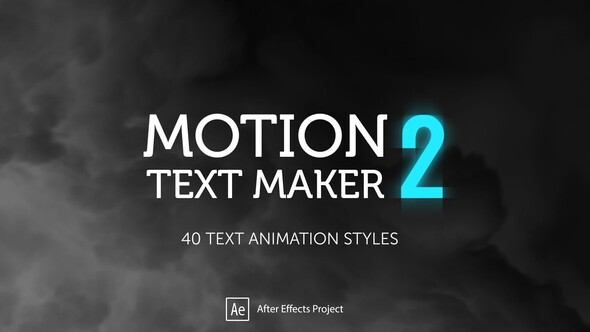 VideoHive Motion Text Maker 2 35846444