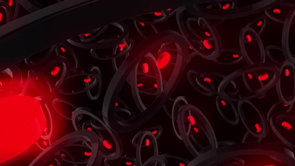 VideoHive Moving Red Circle 38960900