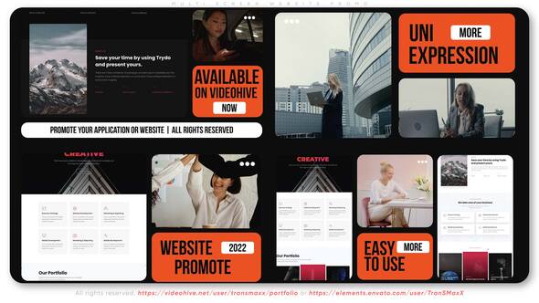 VideoHive Multi Screen Website Promo 38034717