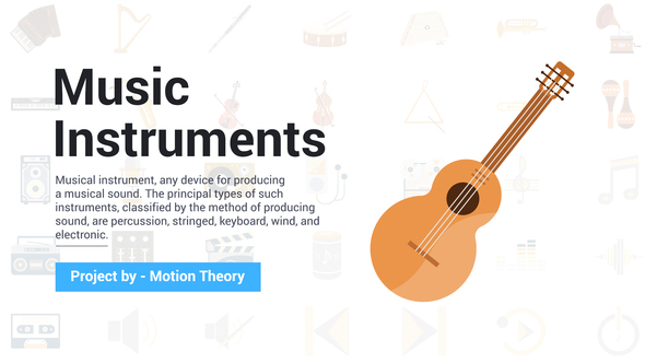 VideoHive Music & Instruments Icons 37301060