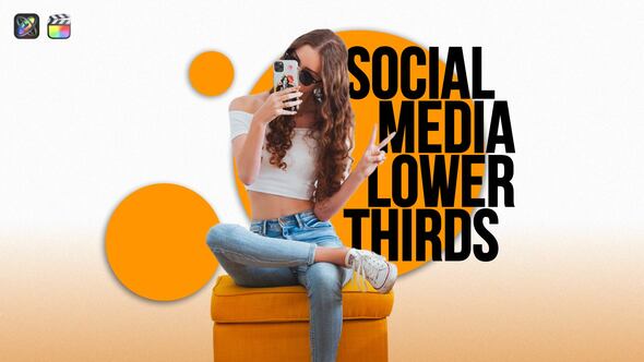VideoHive New Social Media Lower Thirds. 38078708