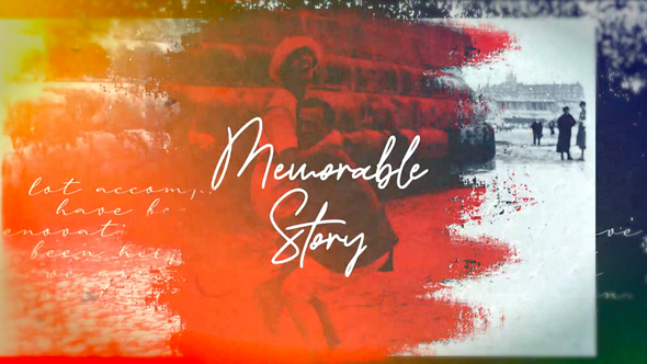 VideoHive Old Letters – Memory Timeline Opener 38001453