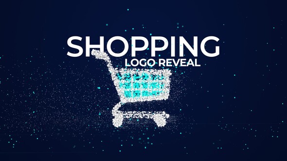 VideoHive Online Shopping E-Commerce Logo Reveal 37458813