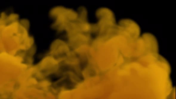 VideoHive Orange Smoke Moving 4K 2 38960182