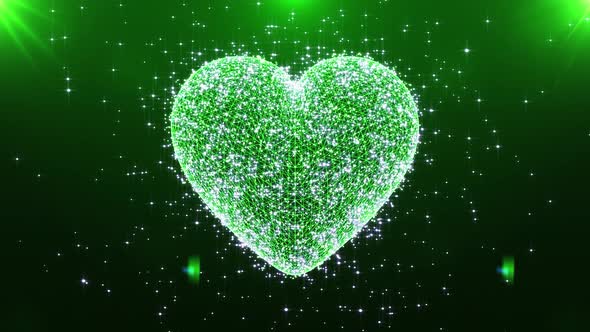 VideoHive Particle Heart 02 38990758