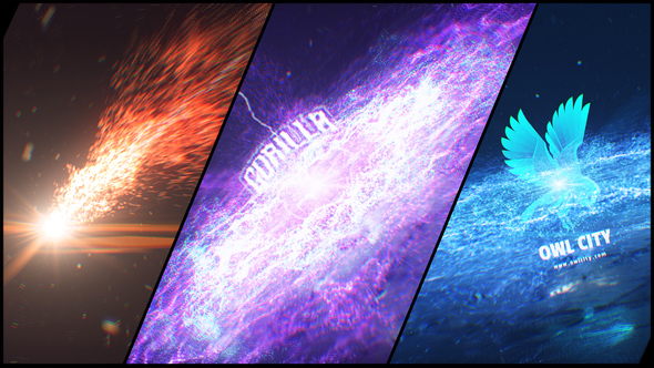 VideoHive Particle Hit Logo Reveal 37435422
