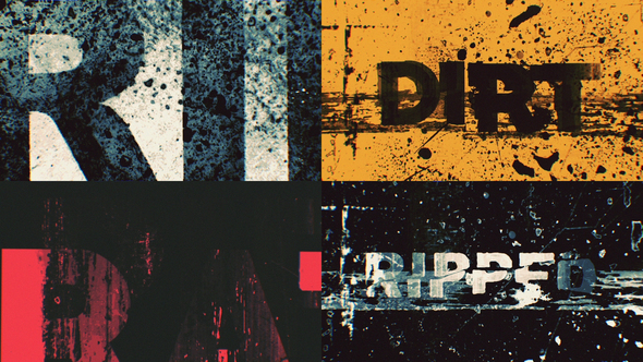 VideoHive Ripped Grunge Title Opener 25550022