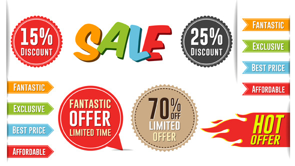 VideoHive Sales Promo Tags 9837118