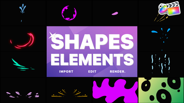 VideoHive Shapes Pack | FCPX 37483365