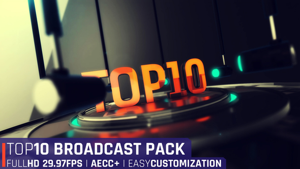 VideoHive Top10 Broadcast Pack 33635464