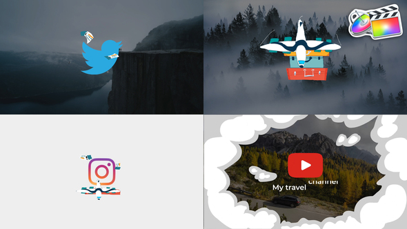 VideoHive Travel Logo for FCPX 37584572