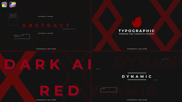 VideoHive Typographic Logo Intro 37642617