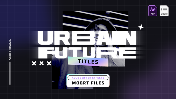 VideoHive Urban Future Titles 32862178