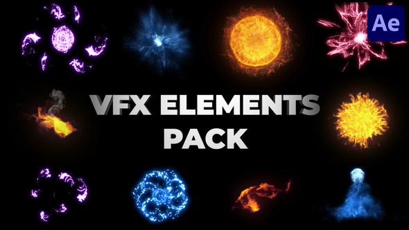 VideoHive VFX Energy Elements for After Effects 38193052