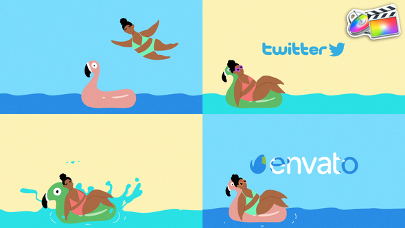 VideoHive Vacation Logo for FCPX 38264250