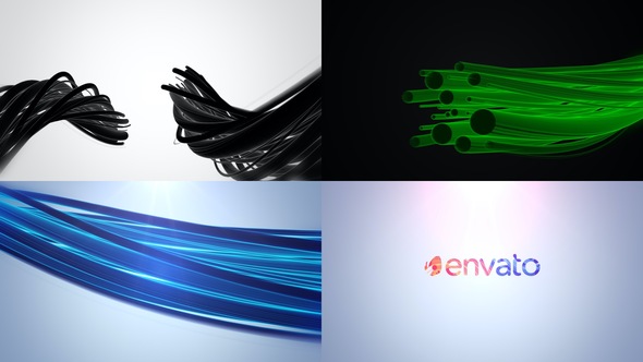 VideoHive Wires Logo Reveal 37651109