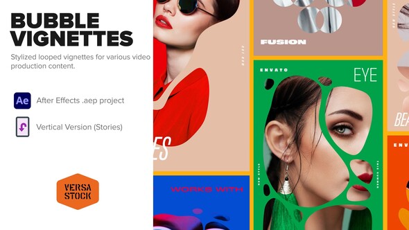 VideoHive Abstract Loopable Vignettes Stories 39665572