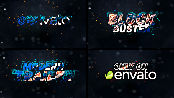 VideoHive Action Intro Trailer Titles // Movie Trailer // Action Trailer 39344067