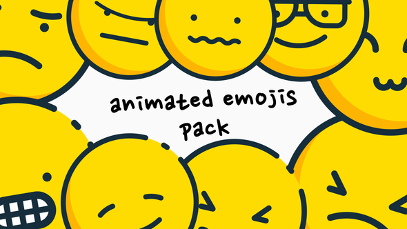 VideoHive Animated Emojis Pack 36627763