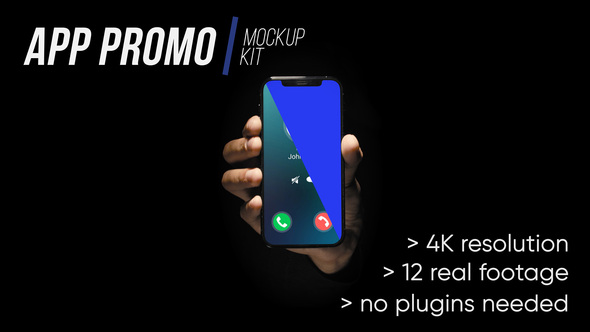 VideoHive App Promo MockUp Kit 36822899