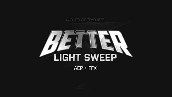 VideoHive Better Light Sweep - Presets 37073099