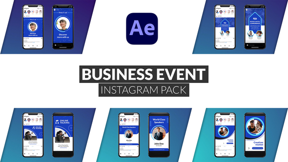 VideoHive Business Event Instagram Pack for After Effects 36674152