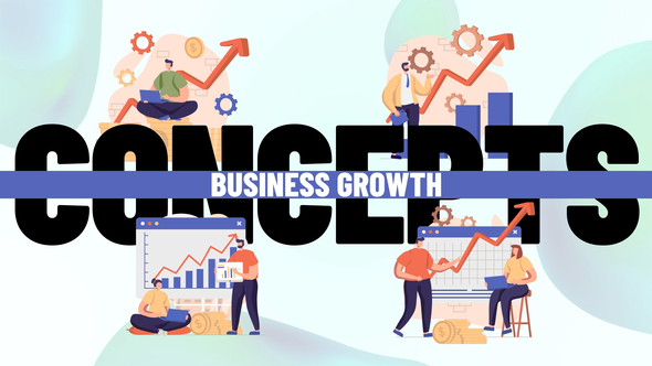 VideoHive Business growth - Scene Situation 36652519