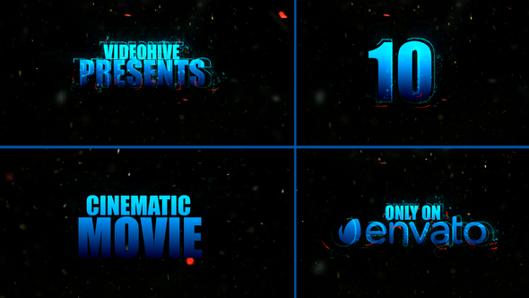 VideoHive Cinematic Trailer With Countdown 33744780
