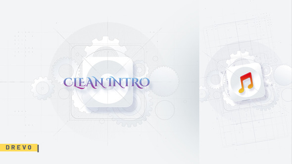 VideoHive Clean Intro/ Simple Logo Reveal Platinum Elegant Corporate Architect Blueprint Construction Engineer 36923917