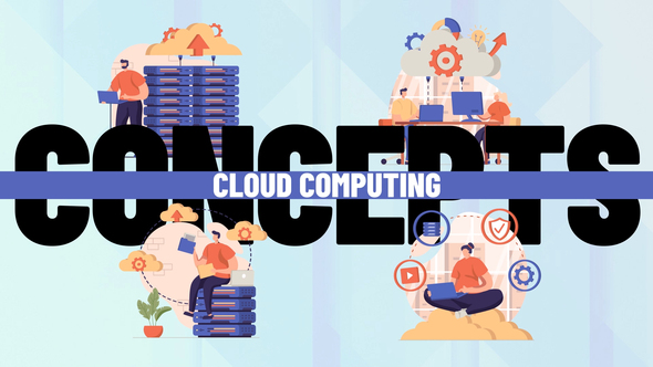 VideoHive Cloud computing - Scene Situation 36652552