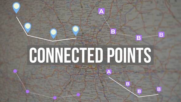 VideoHive Connected points 39623637