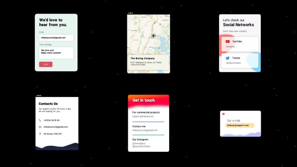 VideoHive Contact Information 36680727