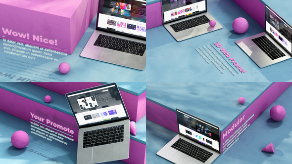 VideoHive Dynamic Web Promo 3D 36582760