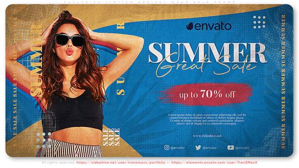 VideoHive Exclusive Limited Arrival Wear Sale Promo 36900405