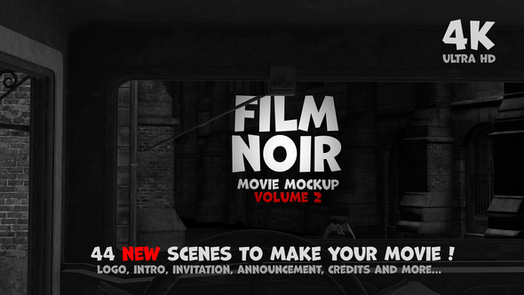 VideoHive Film Noir - Movie Mockup Volume 2 36786371