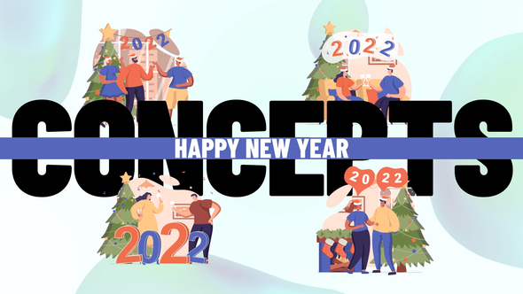 VideoHive Happy new year – Scene Situation 36653901