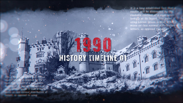 VideoHive History Timeline Slideshow 39708740