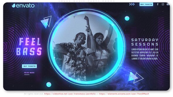 VideoHive House Music Party Promo 39657637